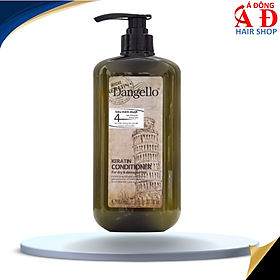 Dầu xả siêu mượt cho tóc khô hư tổn D'angello Keratin conditioner 800ml