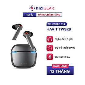 Mua Tai Nghe TWS HAVIT TW929 BT 5.0  Độ Trễ Thấp 60ms  Kháng IPX5  Thời Gian Nghe Đến 21h - Hàng Chính Hãng