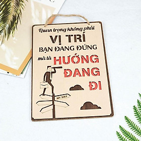 Mua 15 mẫuTranh gỗ tạo động lực cao cấp trang trí văn phòng 20x30cm