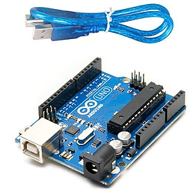 Arduino UNO R3 DIP chân cắm (đã bao gồm cáp nạp)