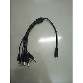 Mua Bộ 4 dây chia nguồn vào của Camera 1 thành 8 đầu 5.5mm x 2.5mm - hàng nhập khẩu