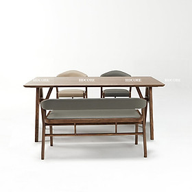 Mua Bộ bàn ghế URI 2 ghế 1 bench- U2CB15