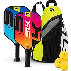 Sét vợt Pickleball 2024 SLK Neo by Selkirk (2 vợt, 1 túi đựng, 3 bóng) Hàng chính hãng