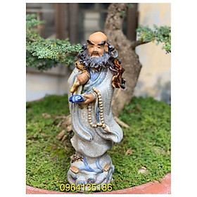 Mua Tượng tiểu cảnh Đạt Ma men rạn gốm sứ Bát Tràng