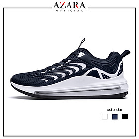 Giày Thể Thao Nam AZARA- Giày Sneaker Màu Đen, Giày Thoáng Khí Cao Cấp, Đế Xốp Nhẹ, Phù Hợp Mọi Lứa Tuổi - G5361