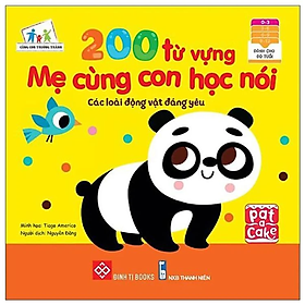 Hình ảnh 200 Từ Vựng Mẹ Cùng Con Học Nói - Các Loài Động Vật Đáng Yêu