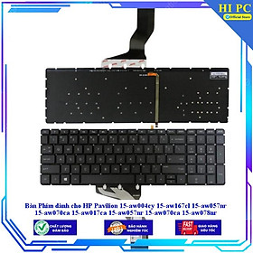 Bàn Phím dành cho HP Pavilion 15-aw004cy 15-aw167cl 15-aw057nr 15-aw070ca 15-aw017ca 15-aw057nr 15-aw070ca 15-aw078nr - Hàng Nhập Khẩu