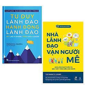 Hình ảnh Combo Về Tư Duy Và Hành Động Lãnh Đạo Đúng Mực, Hiệu Quả Cao: Nhà Lãnh Đạo Vạn Người Mê + Tư Duy Lãnh Đạo - Hành Động Lãnh Đạo ( Sách Hay Cho Doanh Nhân Lãnh Đạo Vượt Bậc, Nâng Tầm Doanh Nghiệp)