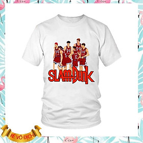 XẢ HÀNG Áo thun thời trang Unisex in hình Team Slam Dunk Anime Mẫu 11 (Đủ màu)