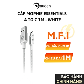 Combo sạc nhanh Mophie Power Delivery 20W/30W/45W/67W/120W Essential cho điện thoại iPhone, bảo hành 24 tháng - Hàng chính hãng