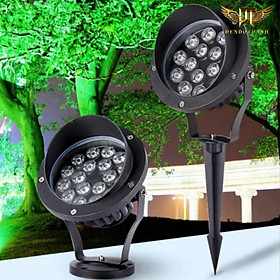 Mua Đèn chiếu cây smd có mũ cao cấp RSV34 đèn sân vườn hiện đại trang trí ngoại cảnh DT LIGHT - 18w