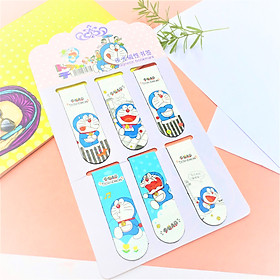 Combo 6 Bookmark Nam Châm Magnet ( Đánh Dấu Sách ) Truyện Doraemon (Doremon)