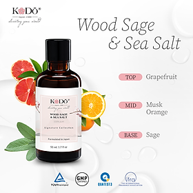 KODO - Wood Sage & Sea Salt - Tinh Dầu Nước Hoa Nguyên Chất Hương Grapefruit (Bưởi) Tươi Mát Năng Lượng