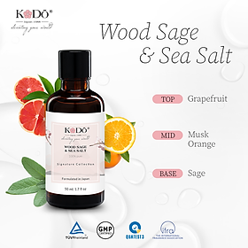 KODO - Wood Sage & Sea Salt - Tinh Dầu Nước Hoa Nguyên Chất Hương Grapefruit Bưởi Tươi Mát Năng Lượng - 10ml