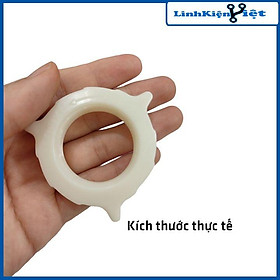 Mua Khóa lồng quạt nhựa 3 cạnh màu trắng