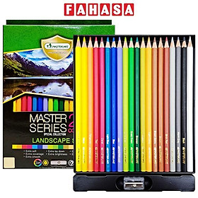 Hộp 20 Bút Chì Màu Master Series Màu Phong Cảnh - Masterart
