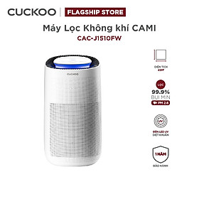 Máy lọc không khí Cuckoo 45m2 CAC-J1510FW/WHCKV - 3 in 1 HEPA- lọc bụi mịn PMO.3- đèn cảnh báo chất lượng không khí- Bảo hành 12 tháng- Hàng chính hãng Cuckoovina