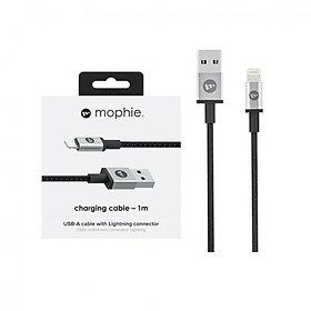 Cáp Sạc USB-A to Ln Mophie 1M - Hàng chính hãng dành cho iPhone