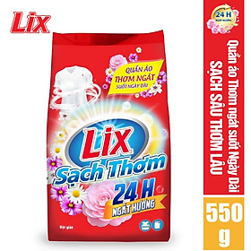 Bột giặt Lix sạch thơm 550g ES055