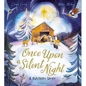 Sách - Once Upon A Silent Night by Dawn Casey (UK edition, hardcover)
