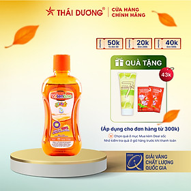 Nước súc miệng trẻ em Valentine kiddy Sao Thái Dương 250ml