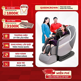 Ghế massage Queen Crown Fantasy X1 - Công nghệ massage 6D Max - Giao diện sử dụng thông minh