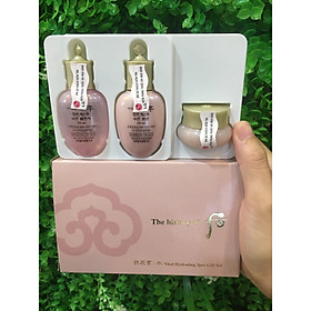 Bộ dưỡng cấp nước, chống oxy hóa Whoo GJH Soo 3pcs GWP
