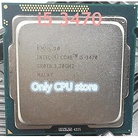 Hình ảnh Miễn phí Vận Chuyển I5-3470 miếng máy tính để bàn CPU 1155 kim phiên bản chính thức của đảm bảo chất lượng