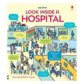 Hình ảnh sách Sách - Anh: Look inside a Hospital