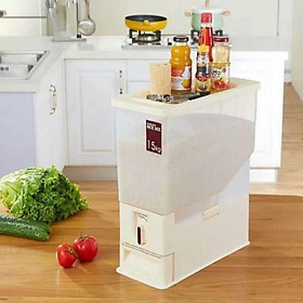 Mua (Giá sale) Thùng gạo thông minh 15kg