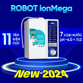 Máy Lọc Nước Điện Giải Ion Kiềm ROBOT ionMega 117 - Hàng Chính Hãng