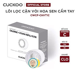 Phụ kiện vòi sen Cuckoo CWCF-CHVT1C: Lõi bổ sung vitamin C và Lõi Clo - Hàng chính hãng