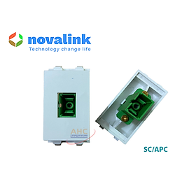 Mua Nhân ổ cắm mạng quang âm tường chuẩn SC/APC và chuẩn SC/UPC. Dùng lắp mặt âm tường  ổ cắm âm sàn  ổ cắm âm bàn - Hàng chính hãng