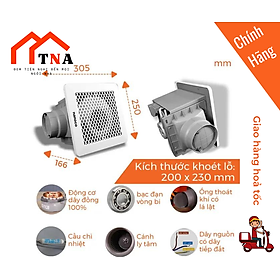 Mua Quạt hút âm trần lồng sóc Nanoco NFV2521 - Hàng chính hãng