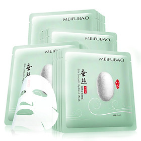 Mặt Nạ Lụa Dưỡng Ẩm Se Khít Lỗ Chân Lông MEIFUBAO (Hộp 20 Miếng x 25ml)