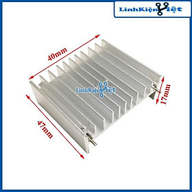 Mua Tản Nhiệt Nhôm 47x17x40mm