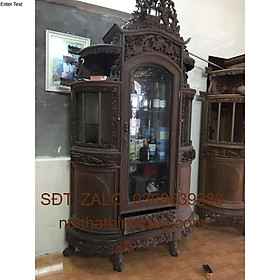 Mua Tủ bán Nguyệt gỗ gụ