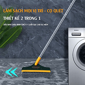 Mua Chổi Chà Sàn Nhà Tắm Xếp Gọn Đầu Xoay 120 Độ