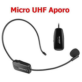 Mua Micro không dây Aporo sóng UHF cho máy trợ giảng