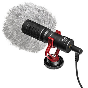 Microphone Phỏng Vấn Chuyên Nghiệp BOYA BY-MM1 - Hàng Nhập Khẩu