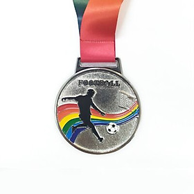 Huy chương bóng đá dây 7 màu Sportslink