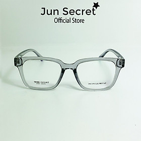 Gọng kính giả cận dành cho cả nam và nữ Hàn Quốc gọng trong suốt Jun Secret dáng vuông ôm mặt JS24267