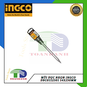 Mũi đục nhọn ingco dbc0112501 14x250mm
