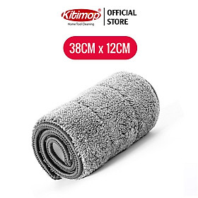Mua Miếng lau nhà  bông lau microfiber cao cấp 38 x 12cm - Kitimop-3812