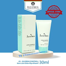 J11 Kem làm giảm mụn nhanh - Blemish Control 30ml - Jean d'Arcel