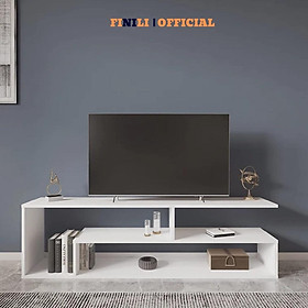 Mua Kệ tủ tivi 1m2  1m3  1m4 FINILI tùy chọn gỗ công nghiệp để sàn màu trắng FNLO97
