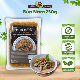 Bún Nấm Lý Tưởng 250g, Hữu Cơ Ăn Kiêng Eat Clean Thực Dưỡng Siêu Ngon Đậm Đà Vị Nấm