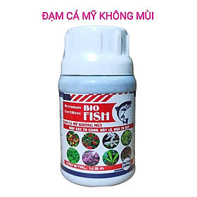 Hình ảnh Đạm Cá Mỹ Bio Fish không mùi 100ml Mập cây,to cành,dầy lá Cho Lan, cây kiểng,rau màu