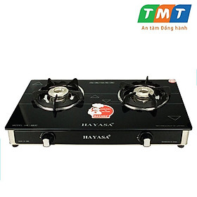 Mua  HÀNG CHÍNH HÃNG  Bếp gas đôi kiếng cường lực Hayasa HA-8800A đầu đốt inox 304  kiềng gang