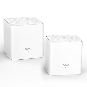 Bộ 2 Thiết Bị Router Wifi Tenda NOVA MW3 - Hàng Chính Hãng